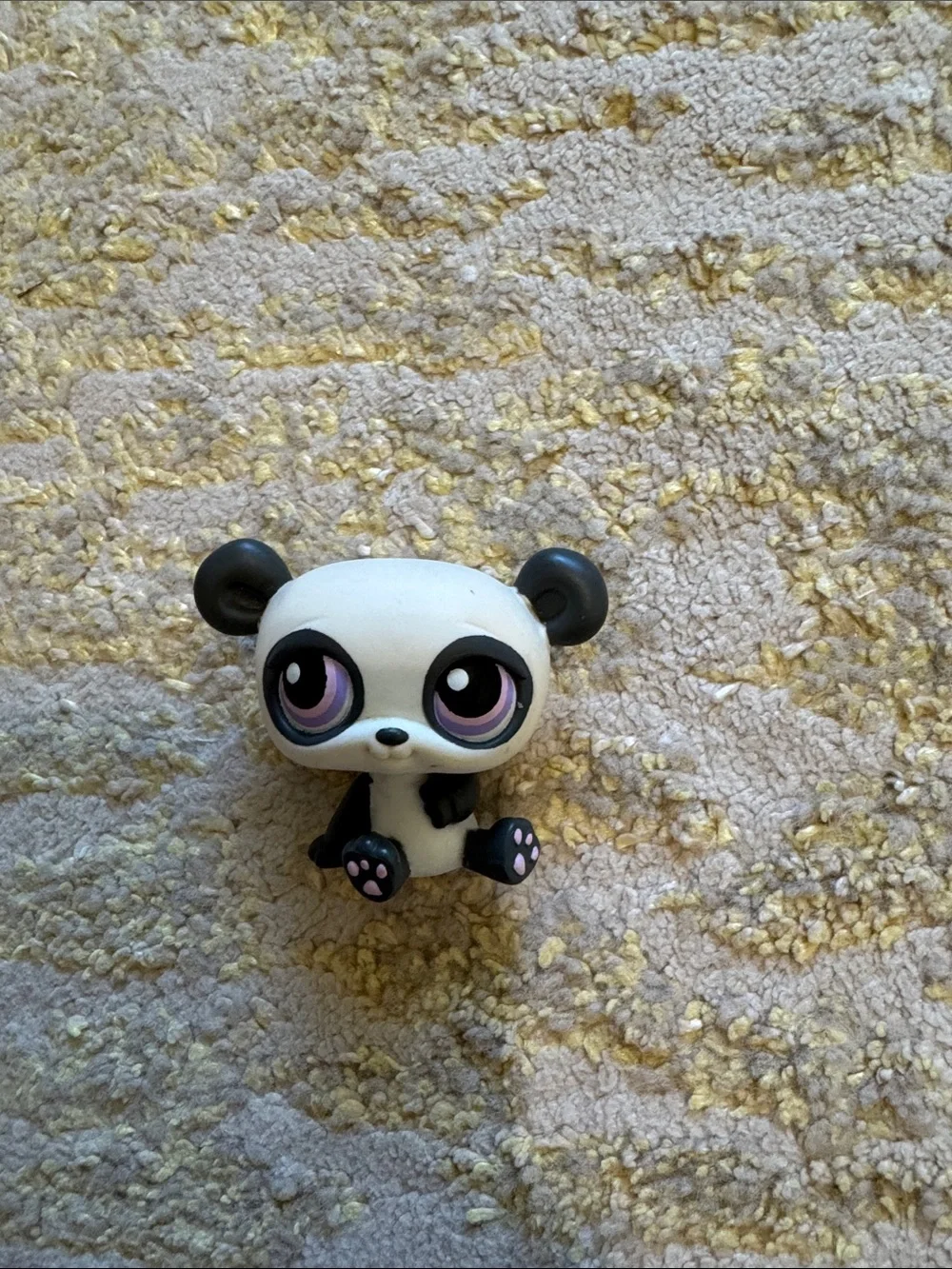 Littlest Pet Shop Panda Figure - White and Black
